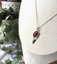 Rare Seaham Multi Silver Flower Necklace, Sterling Silver Tulip Pendant, Gift. 