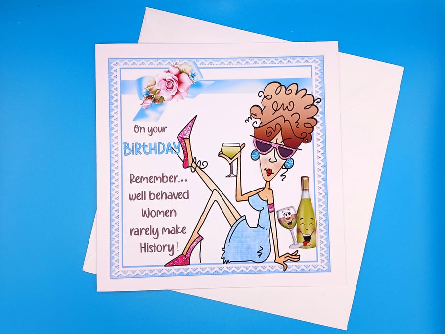 Funny Birthday Card For Her