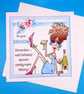 Funny Birthday Card For Her