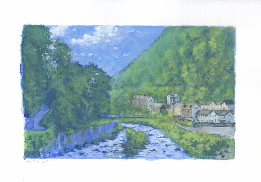 Lynmouth, Looking Upstream