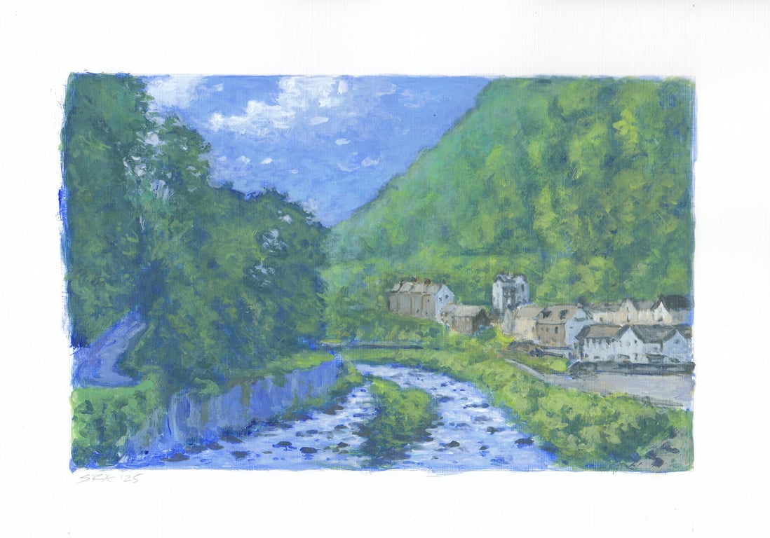 Lynmouth, Looking Upstream