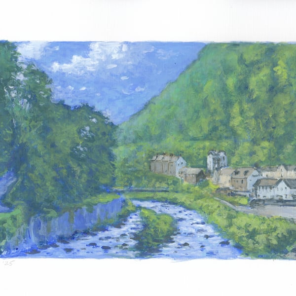 Lynmouth, Looking Upstream