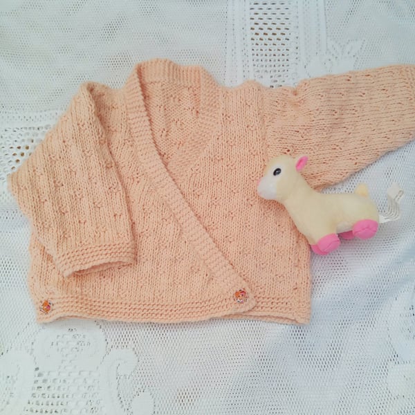 Crossover Ballerina Cardigan for a Baby Girl, Prem Size Available, Custom Make