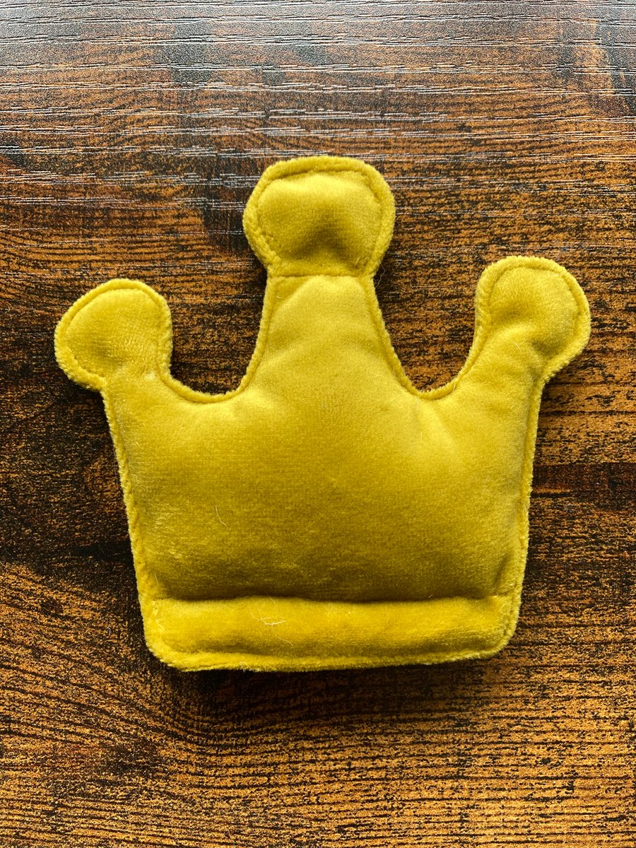 Gold crown Cat kitten toy