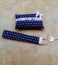 Wrist keyring key fob  pocket tissue holder gift set  - Image 1