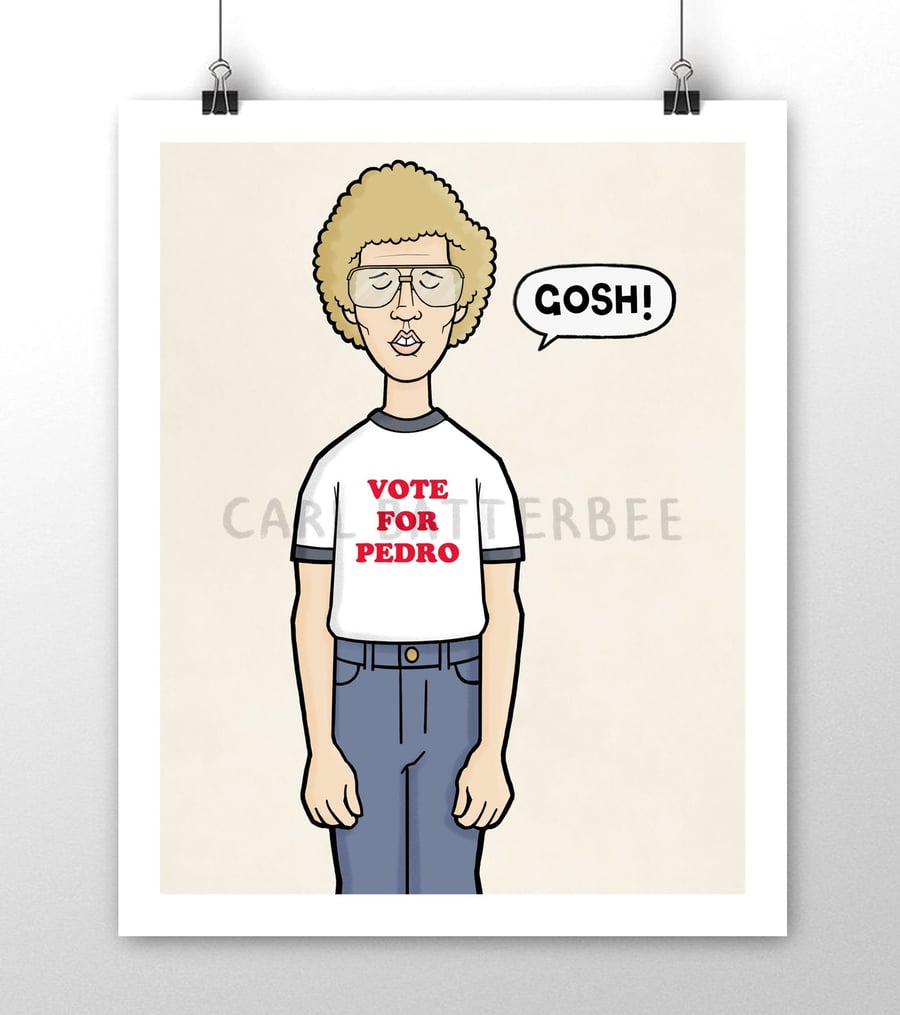 Napoleon Dynamite - Signed Art Print