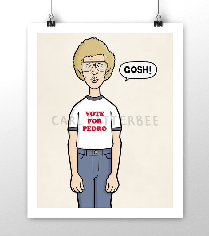 Napoleon Dynamite - Signed Art Print