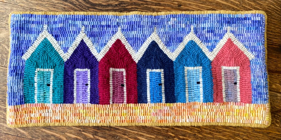 Beach Huts Wall Hanging