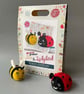 The Crafty Kit Company 'Beastie Buddies - Bee & Ladybird' Needle Felting Kit - Image 4