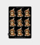 Funny Vinyl Sticker Sheet For Adults - Birthday Dog