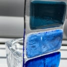 Fused Glass Tealight Suncatcher