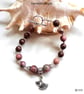 Designer Rhodochrosite Bracelet  - Image 2