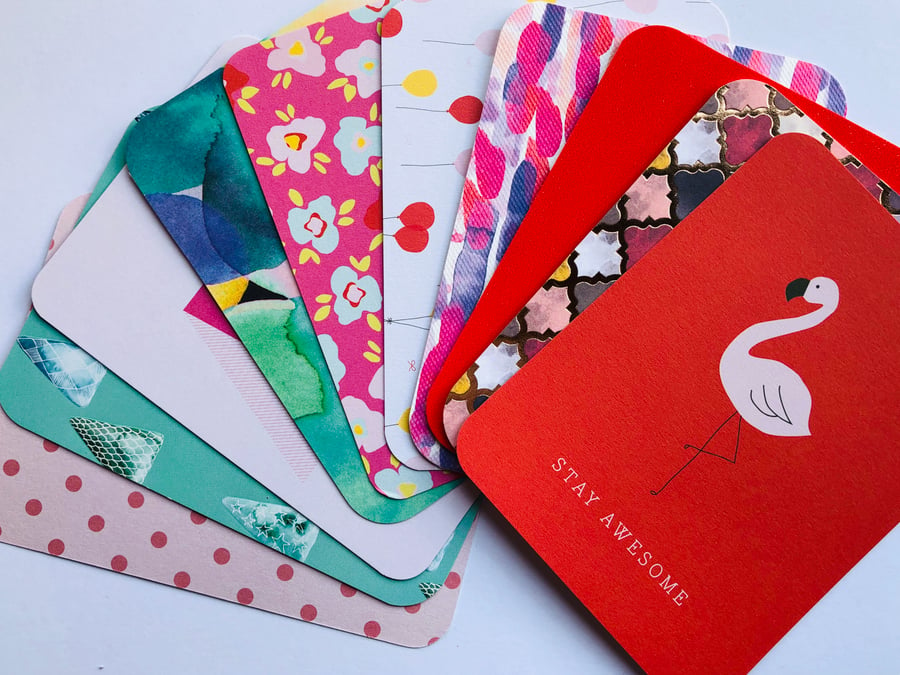 10 handmade journaling cards scrapbooking cardmaking paper craft planner