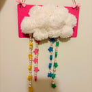 Can’t have rainbows without rain wall hanging 