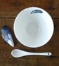 Ceramic Mussel Bowl with Spoon - Image 5