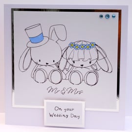 C2209 - Mr & Mrs - Wedding Card