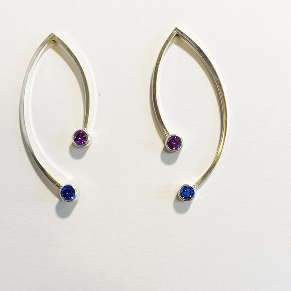 SALE Viola earrings