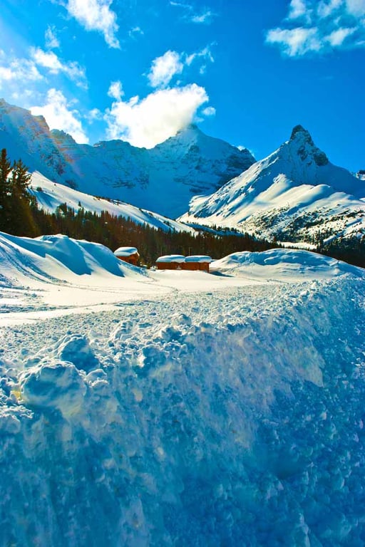 Canadian Rocky Mountains Icefields Parkway Canada Photograph Print