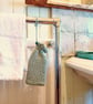 Soap Bag, scrubber, organic certified cotton - Image 7
