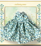 Gold Etched Floral Dress  - Image 1