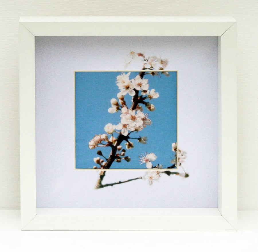 Stitched photograph "Spring Blossom"