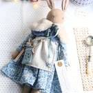 Heirloom Liberty Bunny - Fruit Punch blue