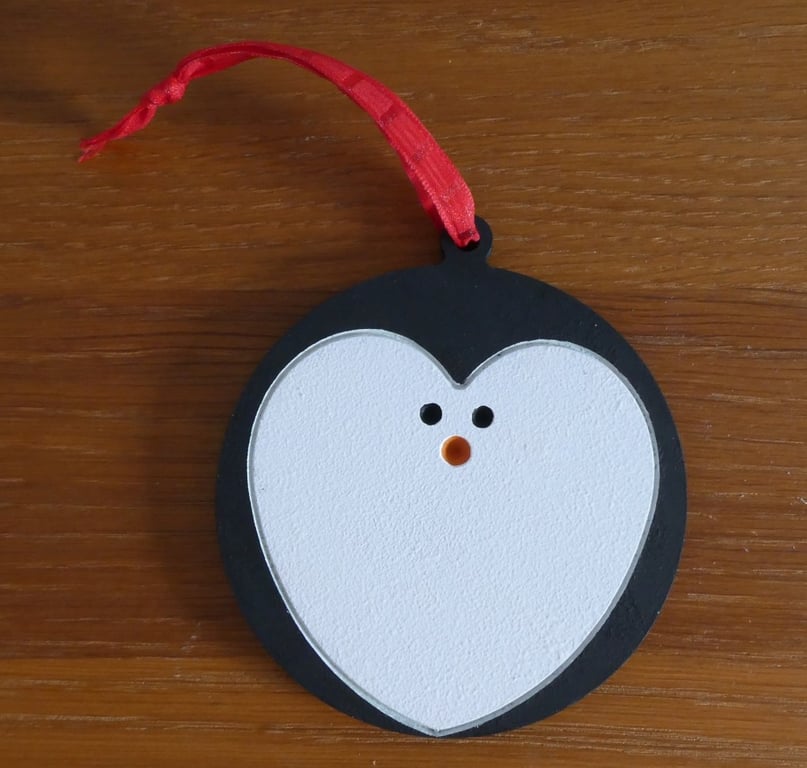 Sale - Bauble Style Decoration - Penguin