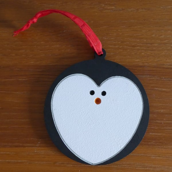 Sale - Bauble Style Decoration - Penguin