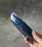 Resin Pen Holder - Blue Desk Pen Rest Organiser - Image 3