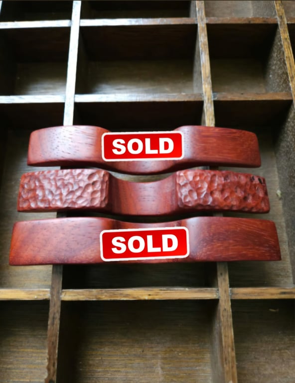 Padauk Open Top Page Holders