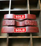 Padauk Open Top Page Holders