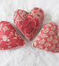 SET OF 3 LAVENDER BAGS - HEART SHAPED - Image 3