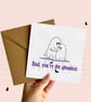 Spooky Father's Day Card, Spooky Birthday Card for Dad. - Image 1