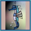 Seahorse Suncatcher Stained Glass