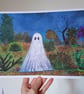 Haunted Forest: A4 Art Print - Image 1