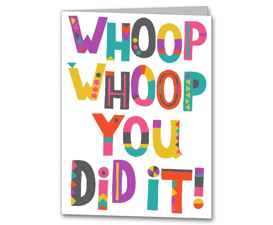 Well Done Super Star Card, Congratulations, Who... - Folksy