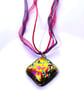 Volcano dichroic glass pendant - Image 4
