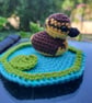 Handmade crochet rubber duck duckling - Image 5