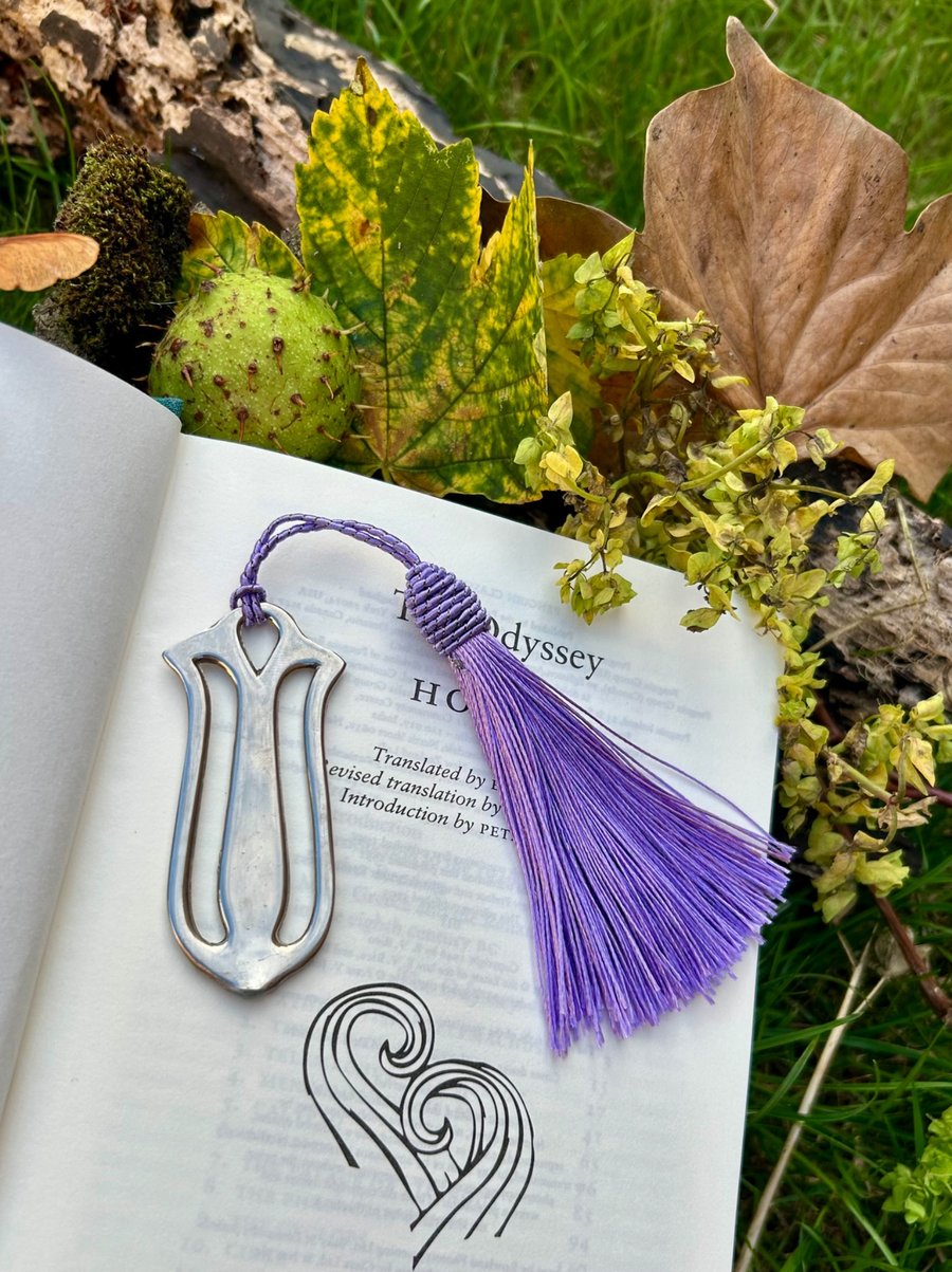 Silver-plated Bookmark