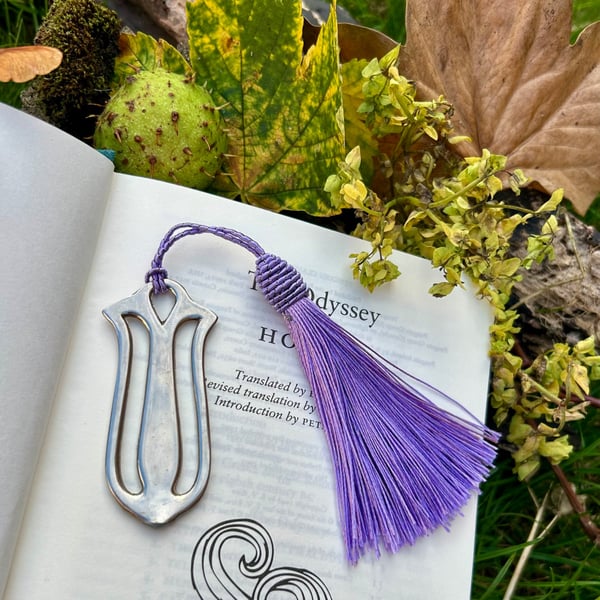Silver-plated Bookmark