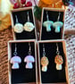 Oversized Fungi Earrings - Image 3