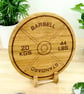 Weight Plate Chopping Board - Solid Oak - Gym Lover Gift, Hand Made UK - Image 8