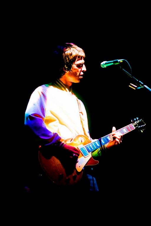 Noel Gallagher Oasis Reading Rock Festival Photograph Print