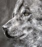 Original Artwork. The Wolf . A4 - Image 1