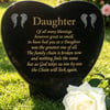 Memorial Grave Marker Heart Grave Plaque Memorial Cemetery Stone Grave Stone