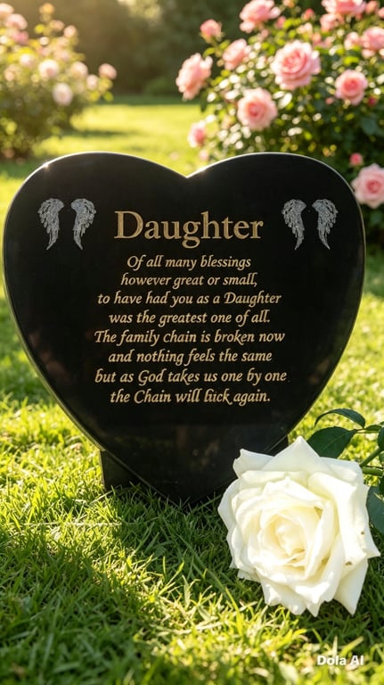 Memorial Grave Marker Heart Grave Plaque Memorial Cemetery Stone Grave Stone