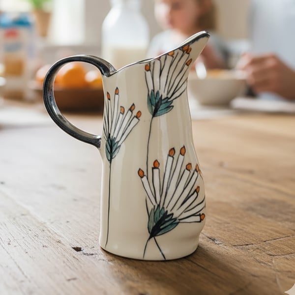 West winds Jug - handmade ceramic