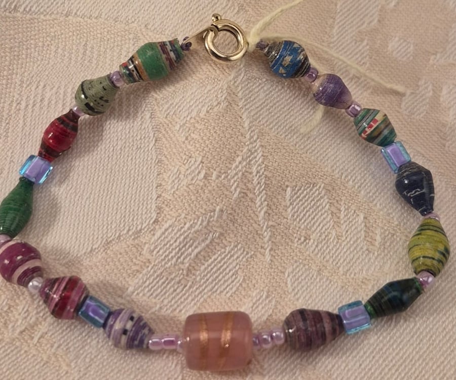 Fun multicoloured bracelet