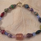 Fun multicoloured bracelet