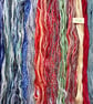 Weaving yarns, thrums and fibres, textured creative threads - Image 1